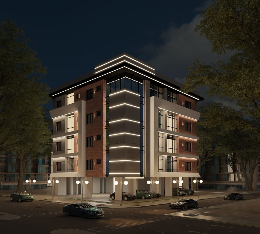 COmmercial 3d elevation